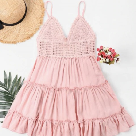 Zaful Dresses & Skirts - NWT Crochet Dress